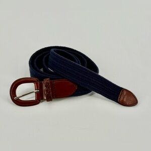 Talbots Ladies‎ Stretchy Belt Navy Blue XXL